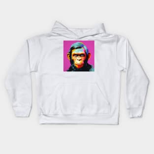 Apes Together Strong Pop Art 3 Kids Hoodie